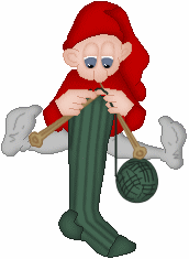 Nisse med nye h�nder - hvid baggrund -  ingen vejledning til denne nisse