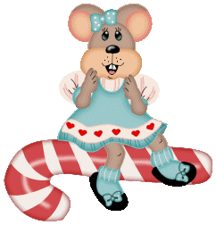 Musepige p� slikstok