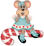 Musepige p� slikstok