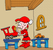 Nisse p� julemandens v�rksted