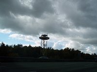 Vagtt�rn p� den tidligere gr�nse mellem �st og vest