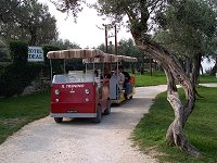 Lille tog som vi tog en tur med