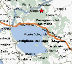 Forkert Villagio Italgest 43,2427 N  12,1613 E