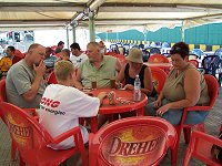 P� havnen i Brindisi - stemningen er trykket!