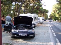 Her sov vi i nat - med politiets tilladelse