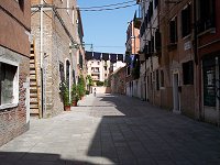 Venedig - under g�turen fra 'Zattere' mod Markuspladsen