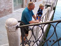 Venedig - under g�turen fra 'Zattere' mod Markuspladsen