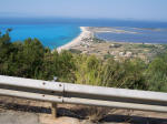 P� Lefkas - d�mningen til Lefkas