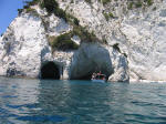 Under b�dtur - Zakynthos