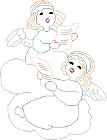 Klik her for at download tuben. Engle p� sky - med farvede kanter