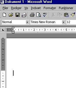 V�rkt�jslinjerne Standard og Formater kan ses 