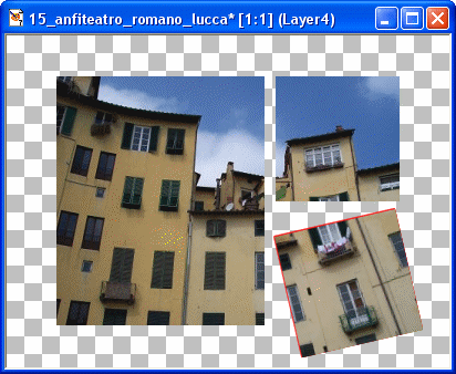 Billederne efter de er trukket på plads