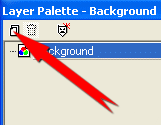Klik p� knappen Create new layer for at oprette et nyt lag