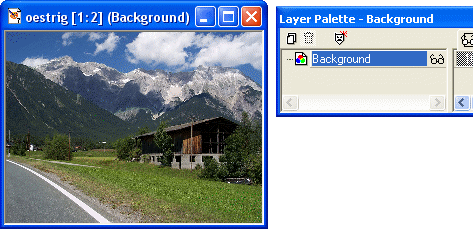 �ben et foto i Paint Shop Pro
