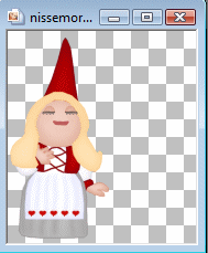 Det f�rdige billede - som det ser ud, n�r det er �bent i PSP X